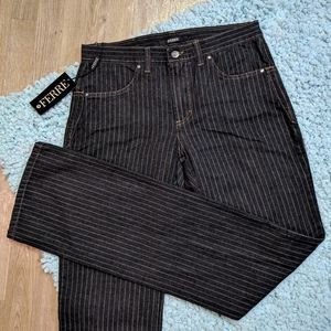 New Vintage FERRE jeans black stripe
